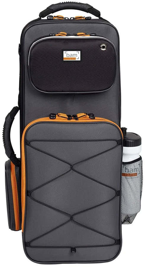 Estojo De Saxofone Alto Peak Performance - Preto/Cinza