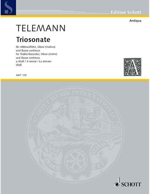 Telemann Georg Philipp - Triosonata A Minor -