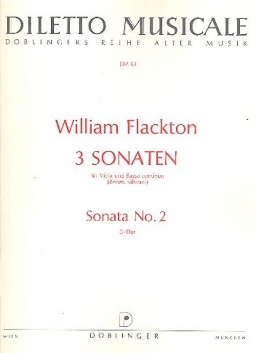Flackton William - Sonata em Ré maior - Viola & Piano