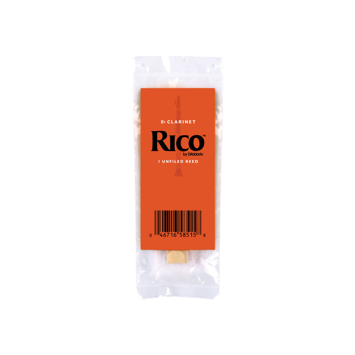 RCA0125-B50 - PALHETAS CLARINETE SIB RICO PAR FORCE2,5 (BOX OF50)