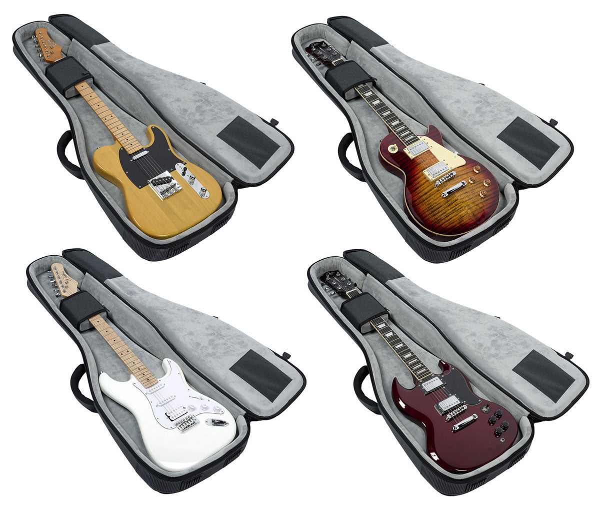 Saco para Guitarra Elétrica + Mochila - EGB50-BP