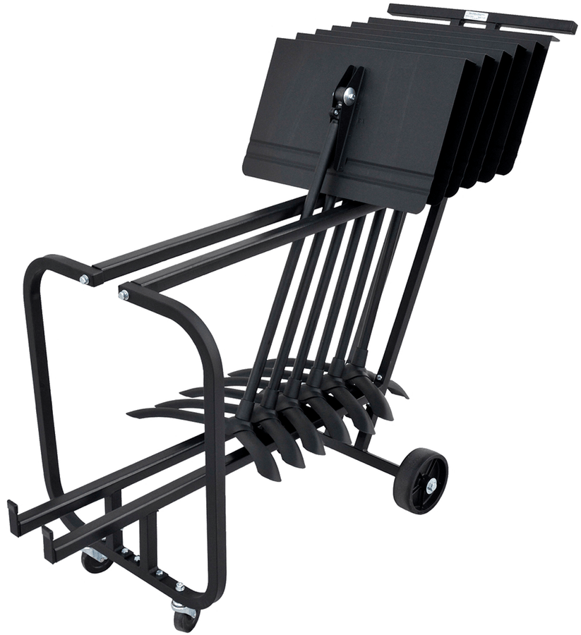 SHORT STORAGE CART 13 MUSIC STANDS