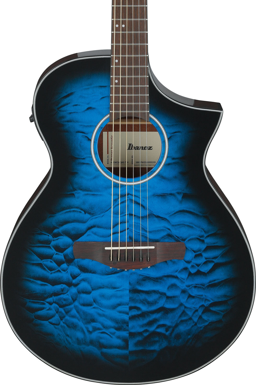 AEWC16QATLH Transparent Blue Sunburst