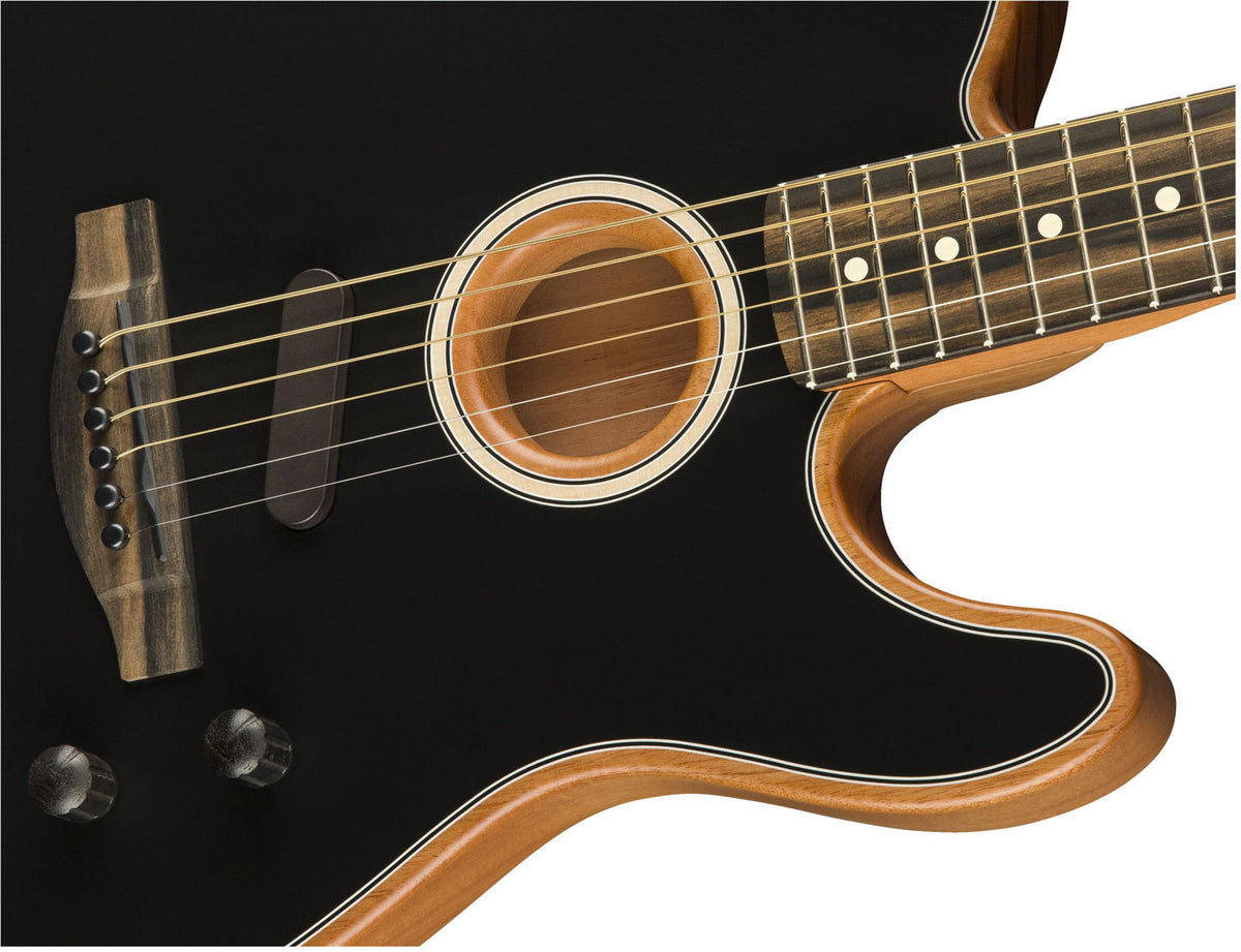 Telecaster American Acoustasonic Ebo Preto