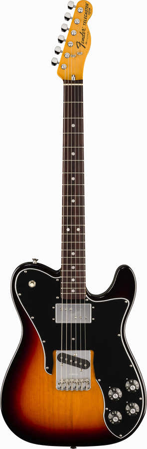 Telecaster Custom American Vintage II 1977 RW Sunburst de 3 cores