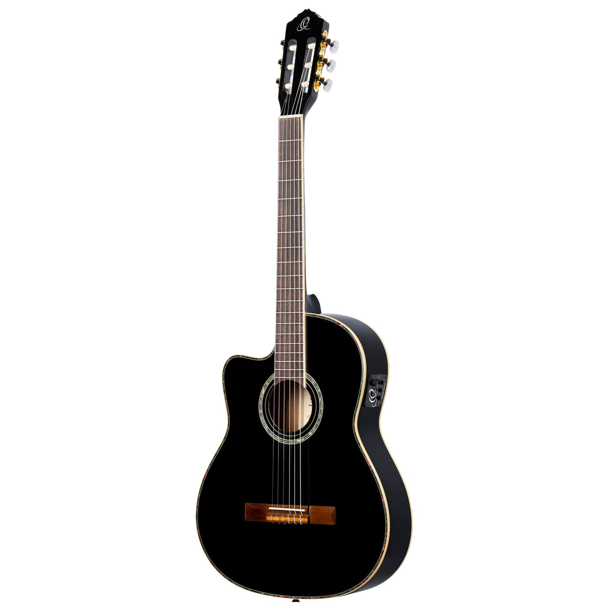 Lh Handed Rce145 Spruce Slim Neck Black