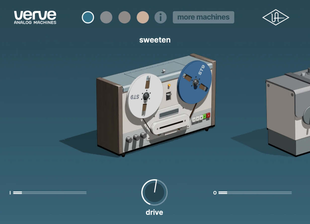 UAD Verve Máquinas analógicas