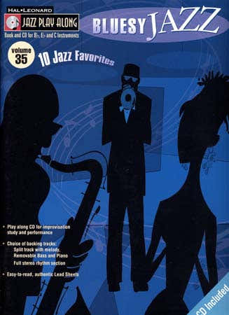 Hal Leonard Jazz Play Along Vol.35 - Bluesy Jazz + Cd - Bb Eb C Instruments