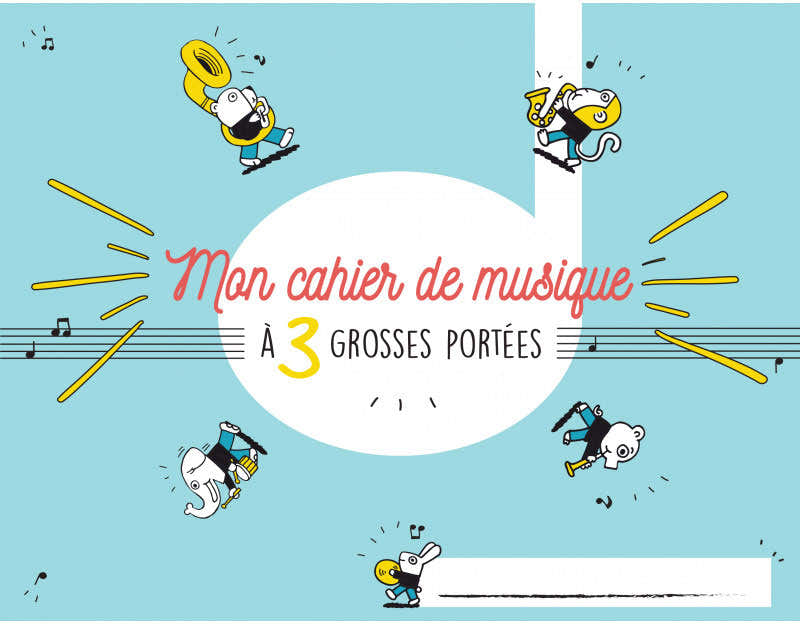 Caderno De Música 3 Pautas