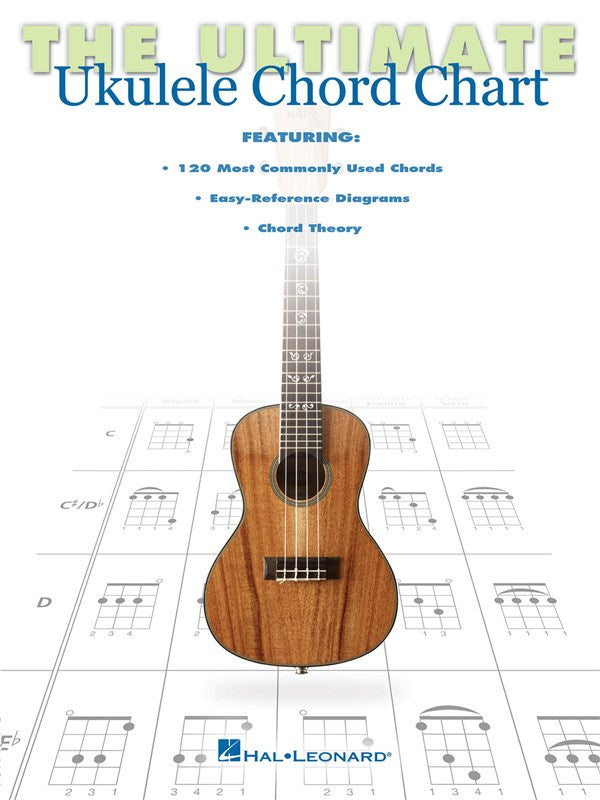 Hal Leonard The Ultimate Ukulele Chord Chart - Ukulele