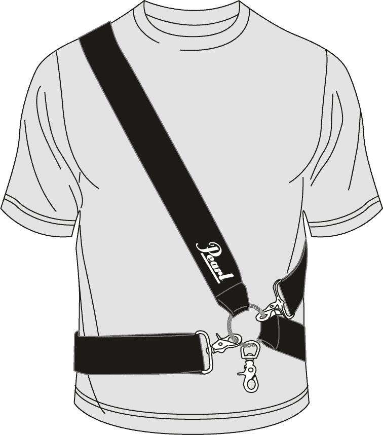 Pearl SLG-100 - MARCHING TRIPLE FONCTION STRAP