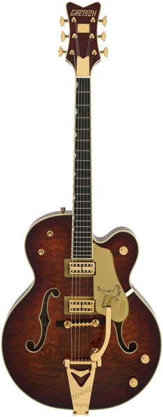 G6136TGQM-59 LTD Quilt Classic Falcon Bigsby Ebo Brilho de forja