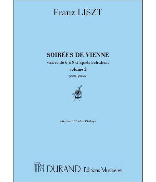 LISZT - SOIREES DE VIENNE V.2 - PIANO