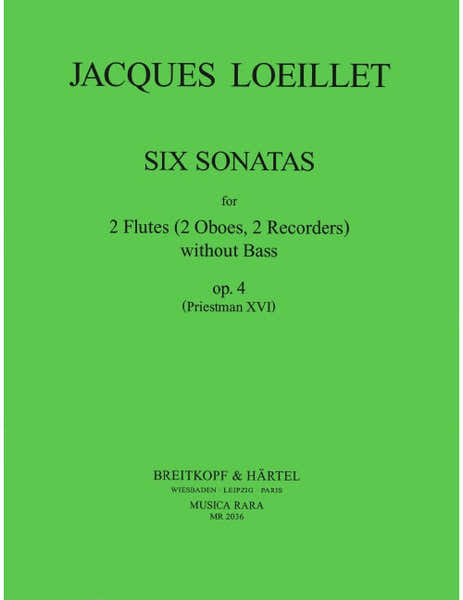 6 Sonatas Op. 4