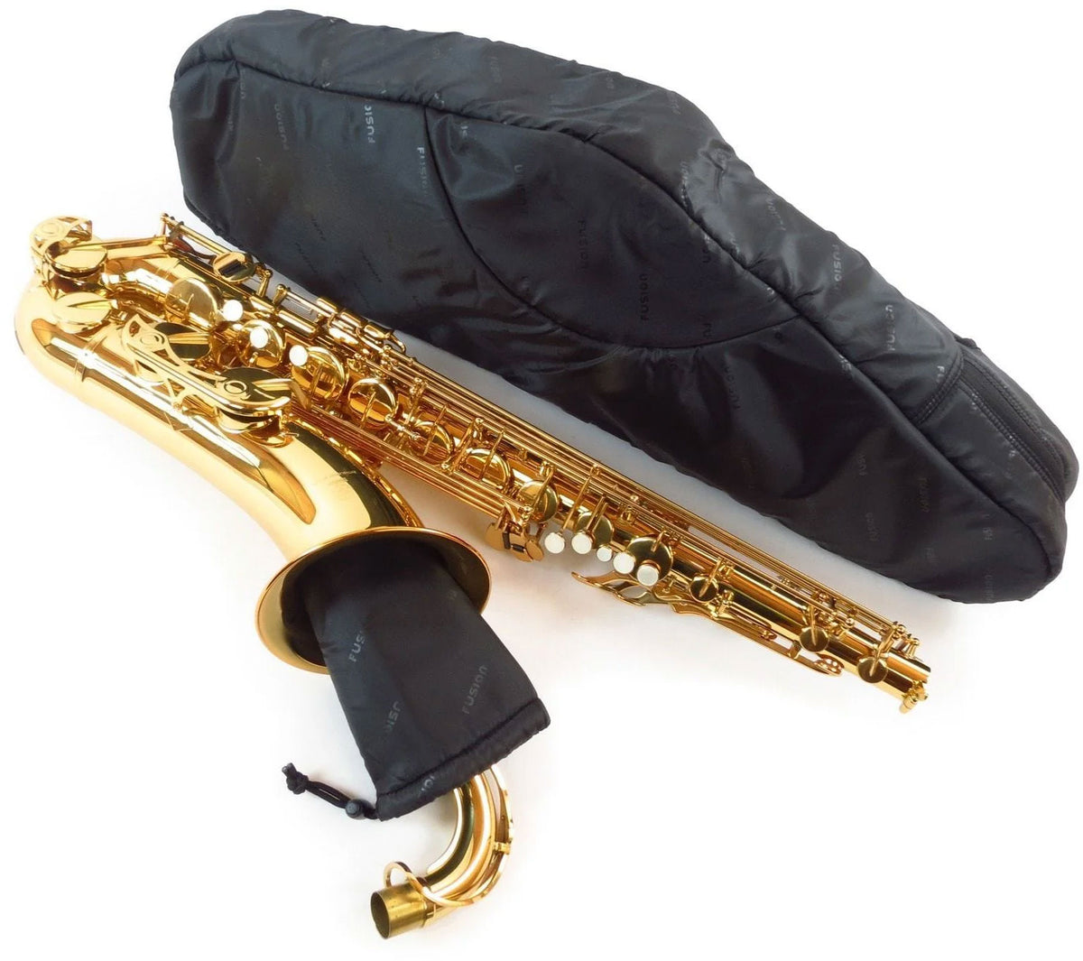 Fusion Bags Capa Preta Para Saxofone Tenor