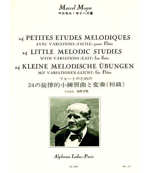 Moyse - 24 Petites Études Mélodiques - Flute