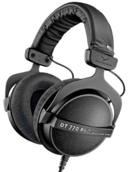 DT-770 Pro Preto 80 Ohms