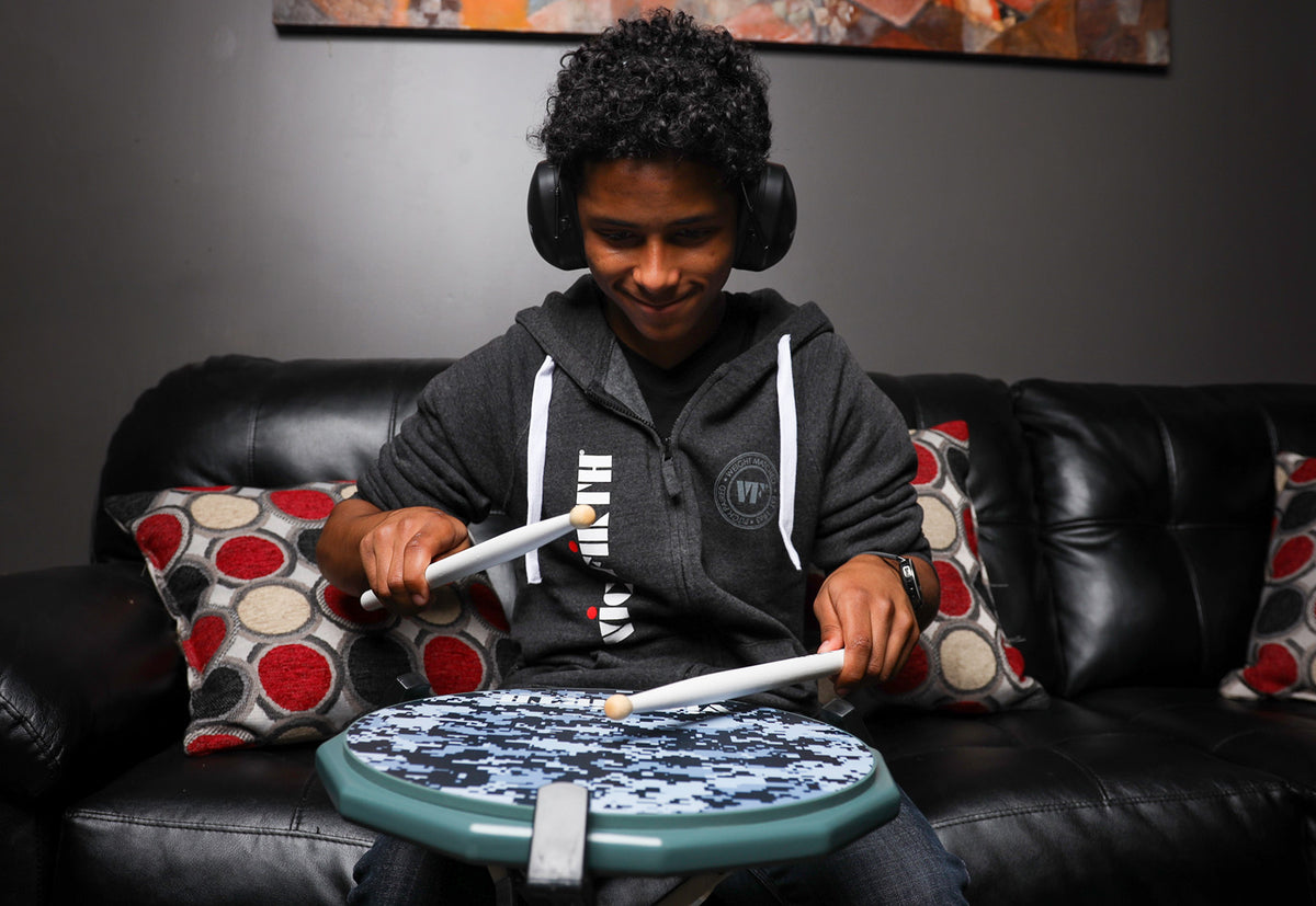 VIC FIRTH DIGITAL CAMO PRACTICE PAD 12" (IN ENGLISH)