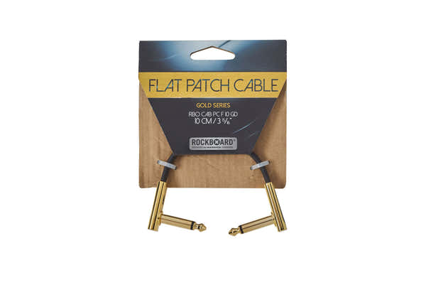 Série dourada Flat Patch CAB-pc-F-10-gd