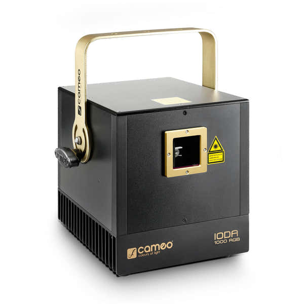 Cameo IODA 1000 RGB - PROFISSIONAL LASER SHOW 1000 MW RGB