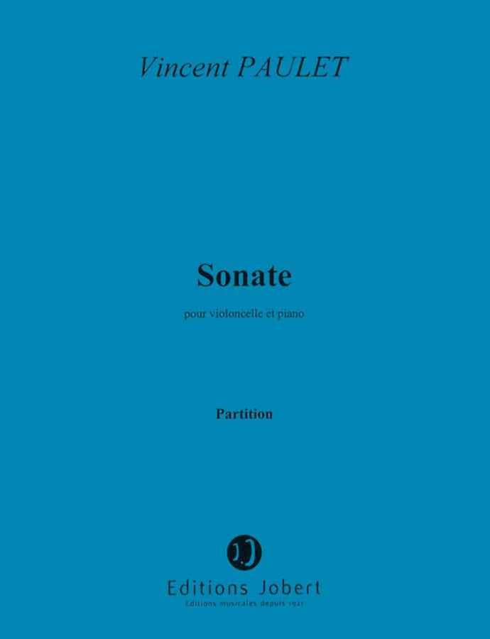 Paulet - Sonate - Vcelle/piano - Violoncelle et Piano
