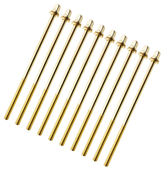 Sparedrum Tirante 115mm Dourado Com Anilha - Rosca 7/32" (X10)