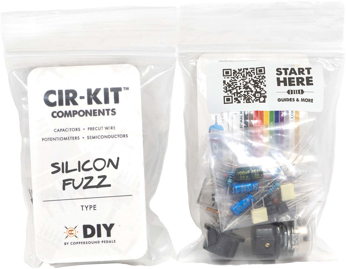 Cir-Kit saco de componentes Fuzz de silício