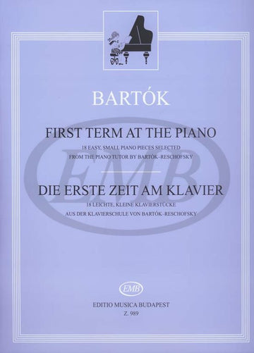 Bartok B. - First Term At The Piano - Piano