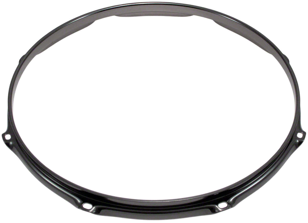 H30-13-8BK - 13" 8 Holes Black 3.0mm Super Triple Flange Drum Hoop