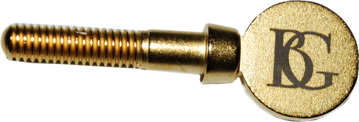 Parafuso Banhado A Ouro Para Abraçadeira De Clarinete