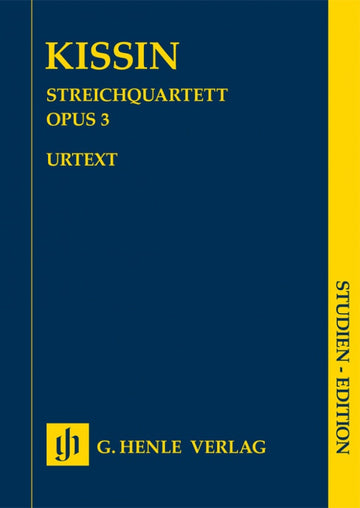 Kissin Evgeny - Quarteto de cordas Opus 3 - Partitura
