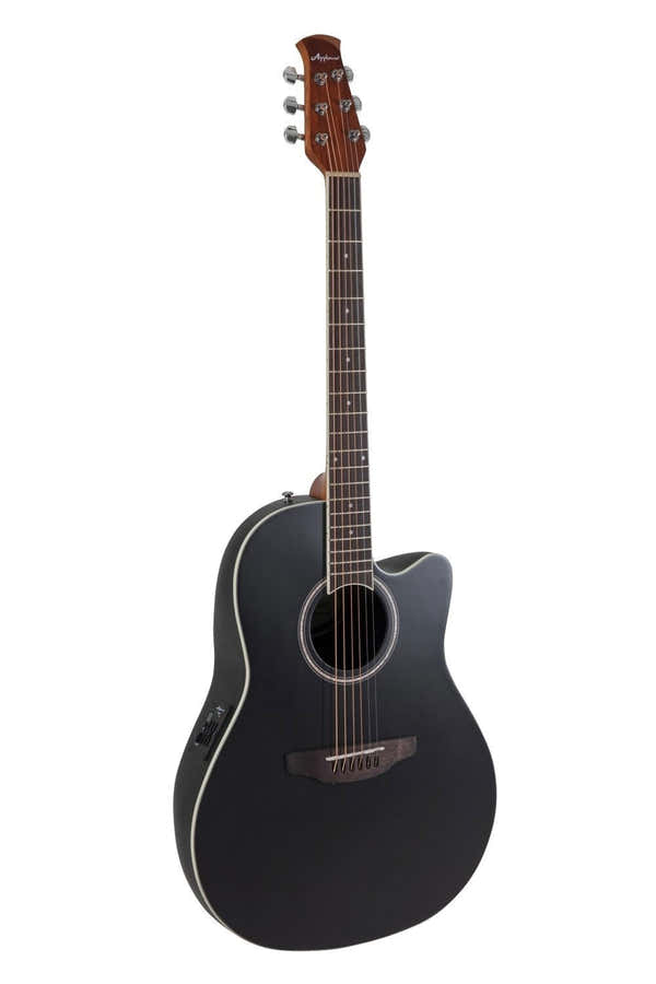E-Acoustic Guitar Ab24Ii Cs Mid Cutaway Black Satin