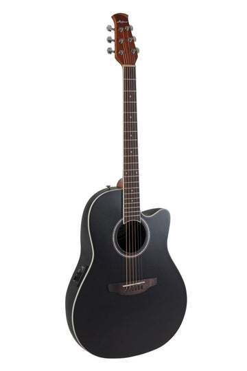 E-Acoustic Guitar Ab24Ii Cs Mid Cutaway Black Satin