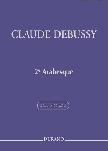DEBUSSY C. - SEGUNDA ARABESCA - PIANO