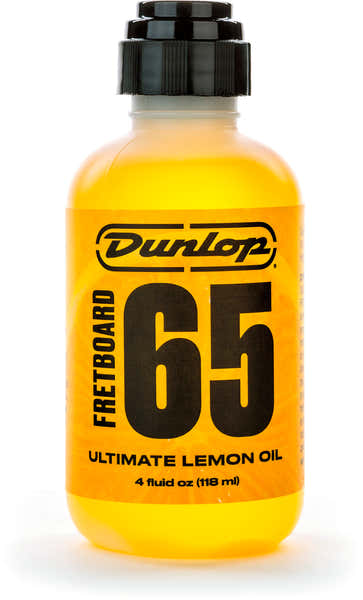 Dunlop 6554 Fretboard 65 Óleo de limão definitivo 118ml
