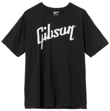 "L" T-shirt Lifestyle com logótipo Gibson desgastado preto