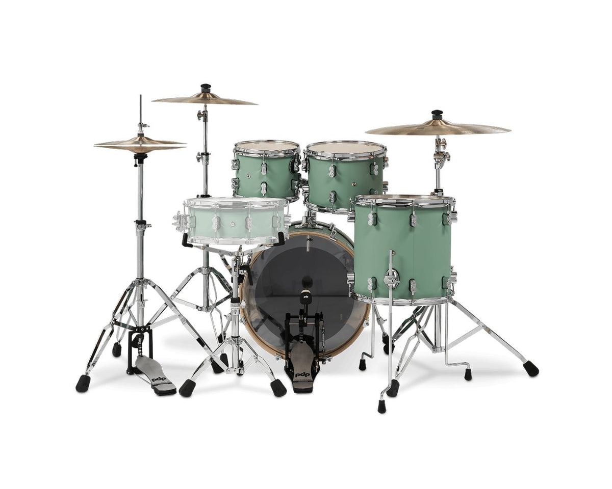 SHELL SET CONCEPT MAPLE FINISH PLY CM4 KIT 20" SATIN SEAFOAM PDCM20FNSF