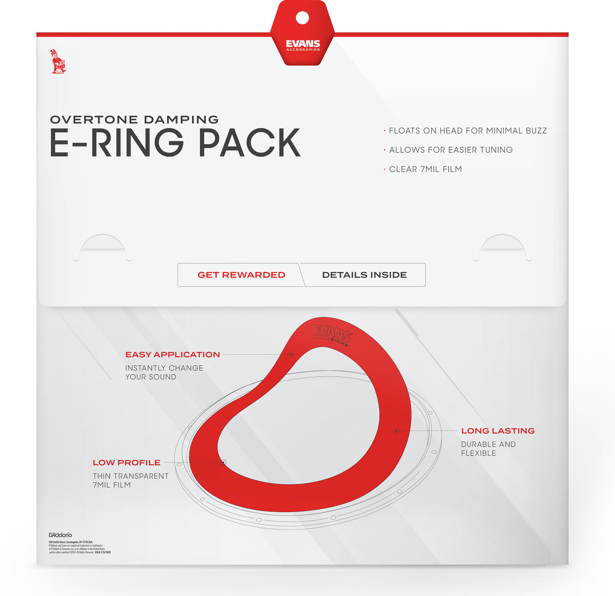 ER-ROCK - E-Ring Pack Rock (10" 12" 14" Snare 16")