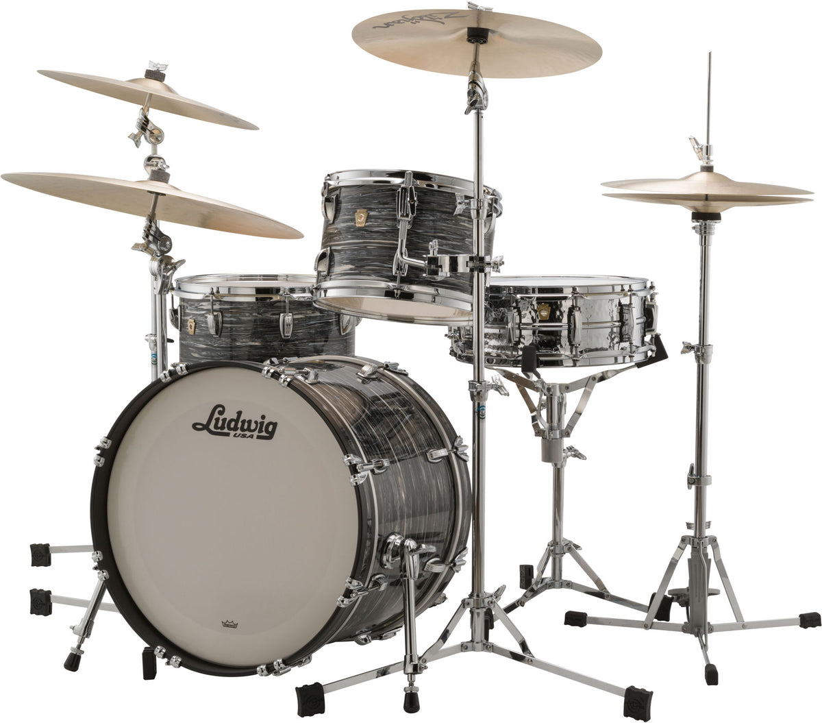 L84433Ax1Qwc - Classic Maple 24"/13"/16" - Vintage Black Oyster