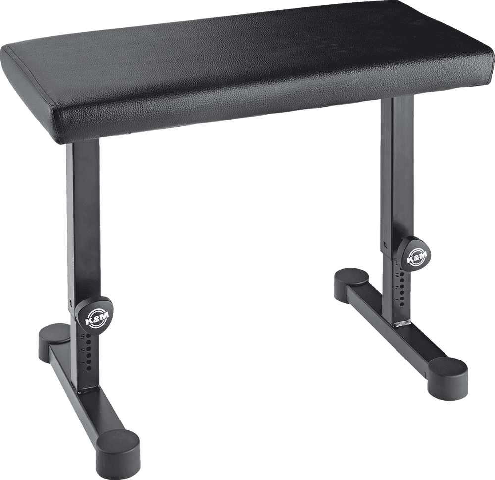 K&M Banqueta para teclado 14085 Preto