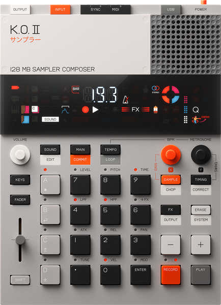 Teenage Engineering EP-133 Ko II - 128MB Edição