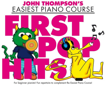 Curso de piano de John Thompson: primeiros êxitos pop