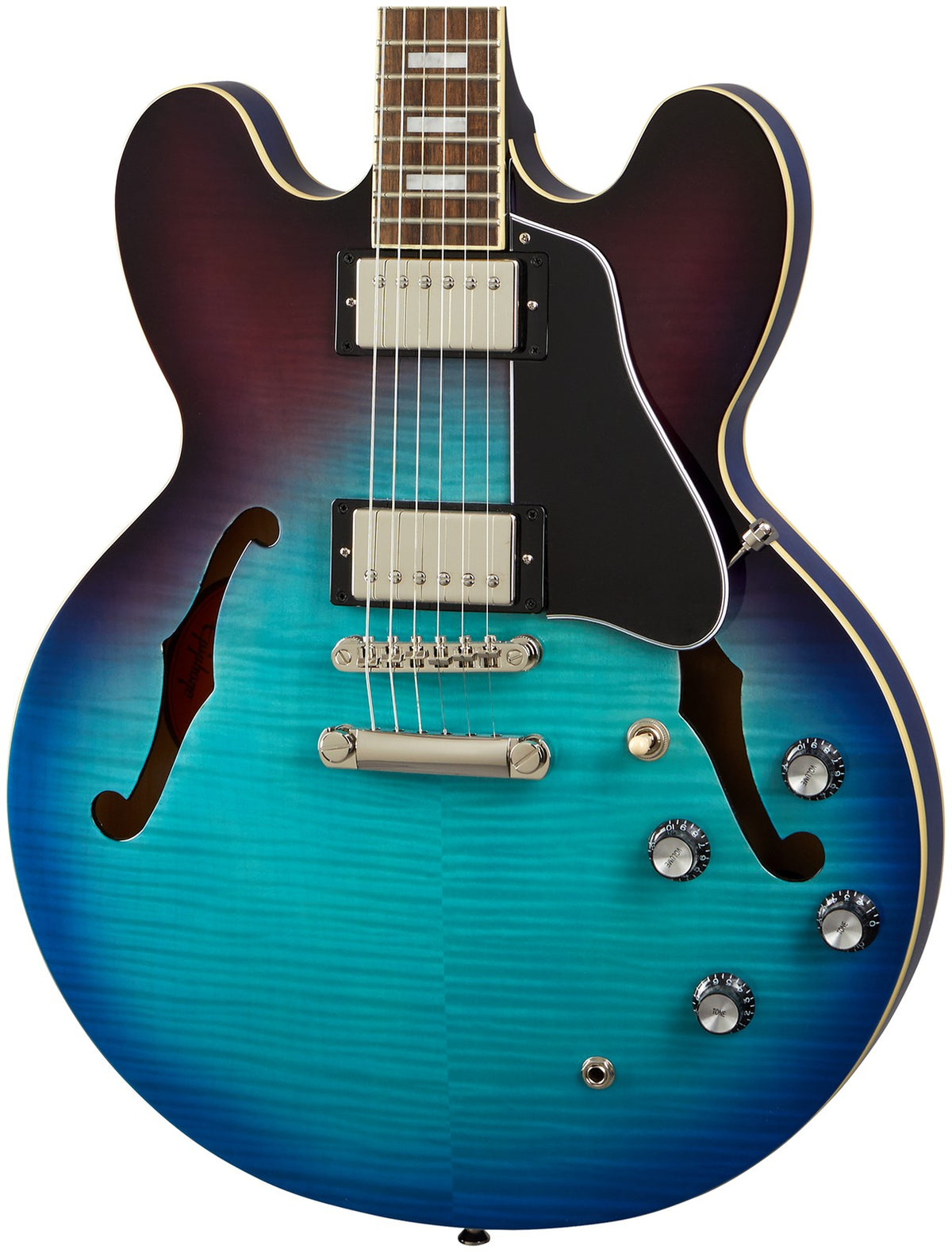 ES-335 Flamejado Degradé Mirtilo IBG