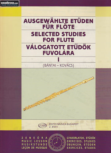 Bantai / Kovacs - Estudos selecionados para flauta Vol.1