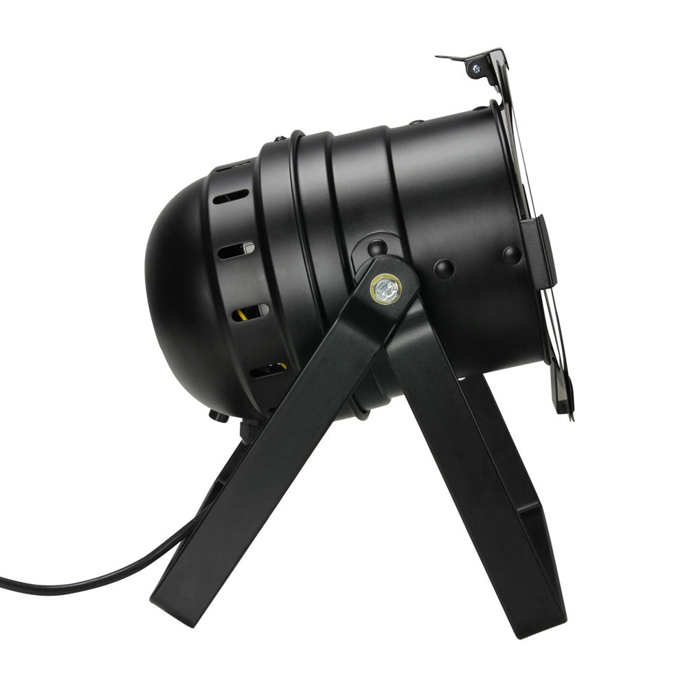 PAR 56 CAN 3W BS - Projetor PAR de LED Tricolor (RGB) - 9 X 3 W - Caixa Preta