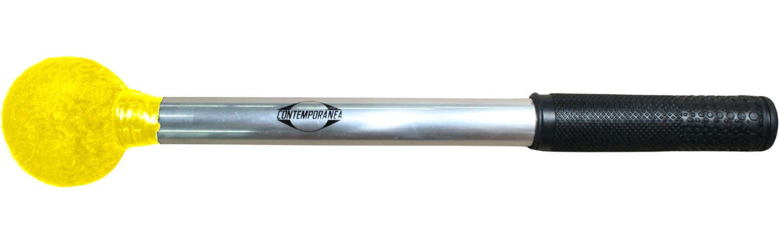Aluminum surdo mallet 40cm - Yellow