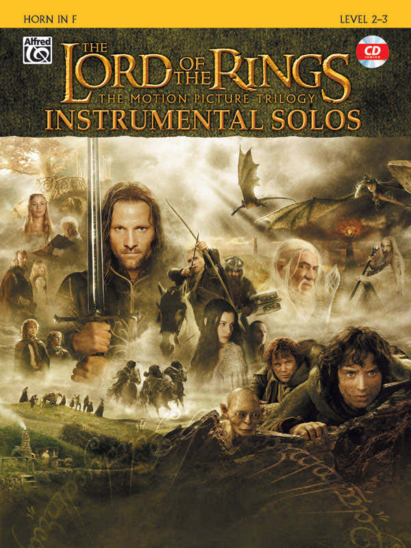 Shore Howard - Lord Of The Rings + Audio En Ligne - French Horn And Piano