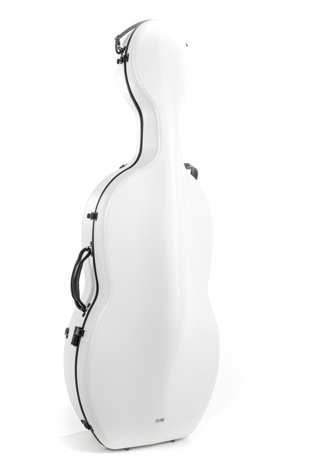 Gewa CELLO CASE POLYCARBONAT 4.6 4/4 WHITE ROLLY