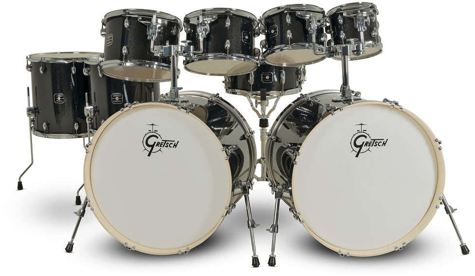 Conjunto de bateria Energy Black Sparkle
