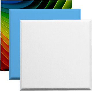 Primacoustic PAINTABLES SUPERFÍCIE DE LÁTEX IMPRIMÍVEL BISELADA